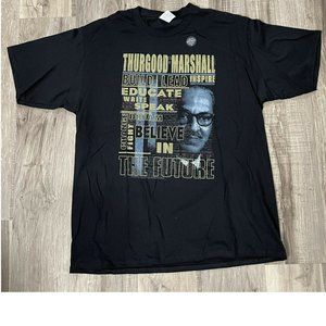 Mens Thurgood Marshall Build Lead Educate T-Shirt Size Small Large NWT